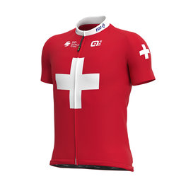 ALÉ jersey de manga corta - GROUPAMA FDJ 2020 - blanco/rojo