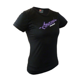 HAVEN jersey de manga corta - AMAZON LADY MTB - negro/púrpura