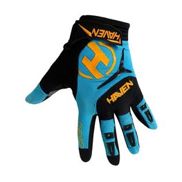 HAVEN guantes de dedos largos - DEMO LONG - azul/naranja