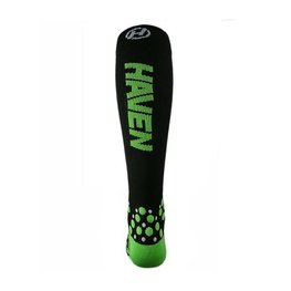 HAVEN medias - EVOTEC SILVER - negro/verde