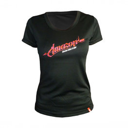 HAVEN jersey de manga corta - AMAZON LADY MTB - negro/rojo