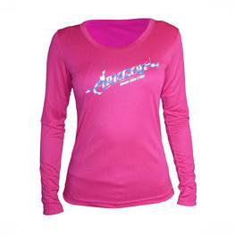 HAVEN maillot de verano de manga larga - AMAZON LADY LONG MTB - rosa