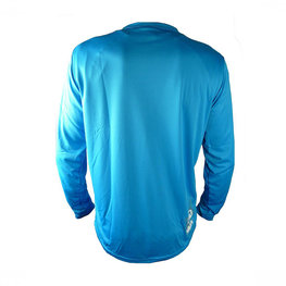 HAVEN maillot de verano de manga larga - NAVAHO LONG MTB - naranja/azul