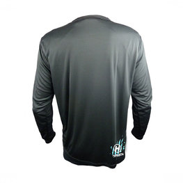 HAVEN maillot de verano de manga larga - NAVAHO LONG MTB - blanco/negro