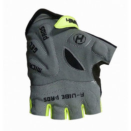 HAVEN guantes de dedos cortos - DEMO  - negro/verde