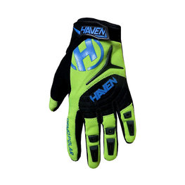 HAVEN guantes de dedos largos - DEMO POLAR - azul/verde/negro