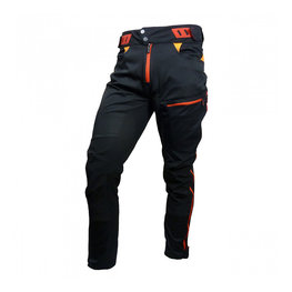 HAVEN pantalones largos sin tirantes - SINGLETRAIL LONG - rojo/negro