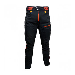 HAVEN pantalones largos sin tirantes - SINGLETRAIL LONG - rojo/negro