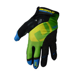 HAVEN guantes de dedos largos - SINGLETRAIL LONG - negro/verde