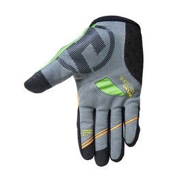 HAVEN guantes de dedos largos - SINGLETRAIL LONG - negro/verde