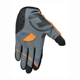 HAVEN guantes de dedos largos - SINGLETRAIL LONG - negro/naranja