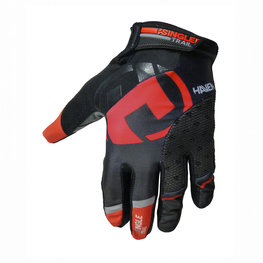 HAVEN guantes de dedos largos - SINGLETRAIL LONG - rojo/negro
