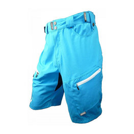 HAVEN pantalones cortos sin tirantes - NAVAHO SLIMFIT - azul/blanco