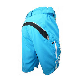 HAVEN pantalones cortos sin tirantes - NAVAHO SLIMFIT - azul/blanco