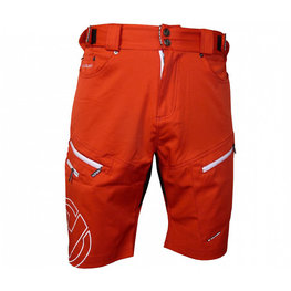 HAVEN pantalones cortos sin tirantes - NAVAHO SLIMFIT - blanco/rojo