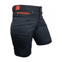 HAVEN pantalones cortos sin tirantes - AMAZON LADY - negro/rojo
