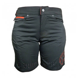HAVEN pantalones cortos sin tirantes - AMAZON LADY - negro/rojo