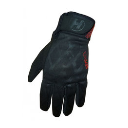 HAVEN guantes de dedos largos - SEVERIDE - negro/rojo