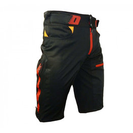 HAVEN pantalones cortos sin tirantes - SINGLETRAIL HMS - negro/rojo