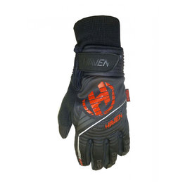 HAVEN guantes de dedos largos - DEMO SEVERE - rojo/negro