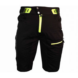 HAVEN pantalones cortos sin tirantes - SINGLETRAIL HMS - negro/verde