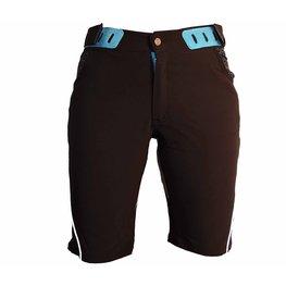 HAVEN pantalones cortos sin tirantes - SINGLETRAIL LADY - negro/azul