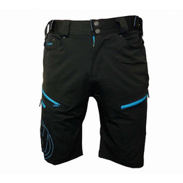 HAVEN pantalones cortos sin tirantes - NAVAHO SLIMFIT - negro/azul