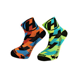 HAVEN calcetines clásicos - LITE SILVER NEO 2PAK - verde/naranja