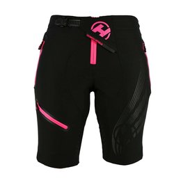 HAVEN pantalones cortos sin tirantes - ENERGY LADY - rosa/negro