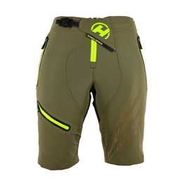 HAVEN pantalones cortos sin tirantes - ENERGY LADY - verde/amarillo