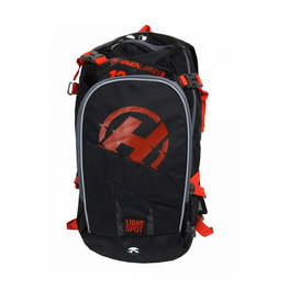 HAVEN mochila - LUMINITE II 18L - negro/rojo