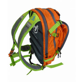 HAVEN mochila - LUMINITE II 18L - azul claro/naranja/verde