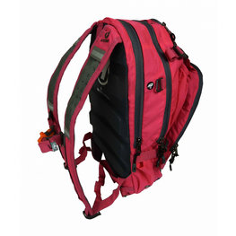 HAVEN mochila - LUMINITE II 12L - negro/rosa