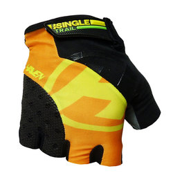HAVEN guantes de dedos cortos - SINGLETRAIL - naranja/negro