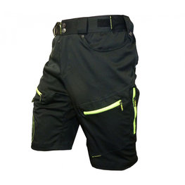 HAVEN pantalones cortos sin tirantes - NAVAHO SLIMFIT - negro/verde