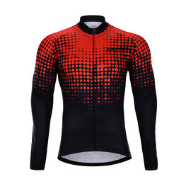 HOLOKOLO maillot de invierno de manga larga - INFRARED WINTER  - rojo/negro