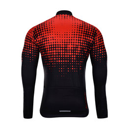HOLOKOLO maillot de invierno de manga larga - INFRARED WINTER  - rojo/negro
