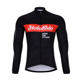 HOLOKOLO jersey y pantalón de invierno - OBSIDIAN WINTER - negro/rojo