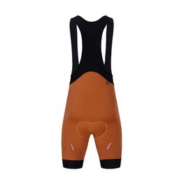 HOLOKOLO pantalones cortos de tirantes - ELITE - marrón/negro