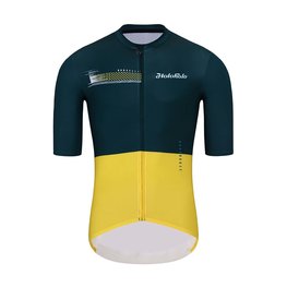 HOLOKOLO maillot corto y pantalón corto - VIBES - verde/negro/amarillo
