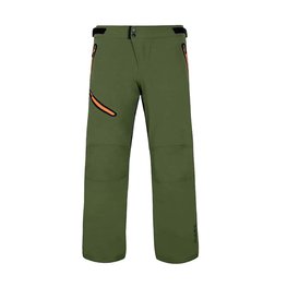 HOLOKOLO pantalones largos sin tirantes - TRAILBLAZE LONG - negro/verde