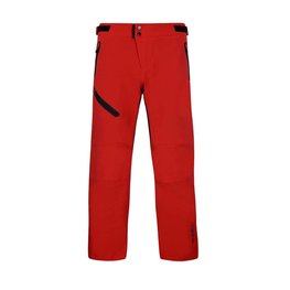 HOLOKOLO pantalones largos sin tirantes - TRAILBLAZE LONG - negro/rojo