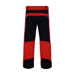 HOLOKOLO pantalones largos sin tirantes - TRAILBLAZE LONG - negro/rojo