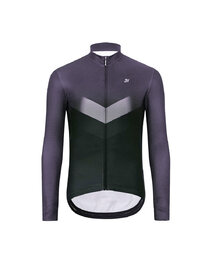 HOLOKOLO maillot de invierno de manga larga - ARROW WINTER - negro/gris