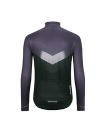 HOLOKOLO maillot de invierno de manga larga - ARROW WINTER - negro/gris