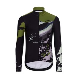 HOLOKOLO maillot de invierno de manga larga - CAMOUFLAGE WINTER - verde/negro