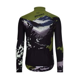 HOLOKOLO maillot de invierno de manga larga - CAMOUFLAGE WINTER - verde/negro