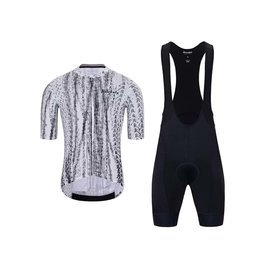 HOLOKOLO maillot corto y pantalón corto - TYRES ELITE - negro/blanco