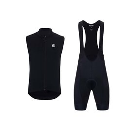 HOLOKOLO maillot sin mangas y pantalón corto - AIRFLOW - negro