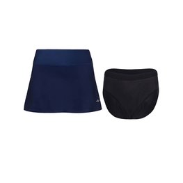 HOLOKOLO falda y bragas - CHIC ELITE LADY - azul/negro